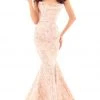 Formal Gowns Tarik Ediz - 50510 Sweetheart Jacquard Mermaid Dress With Train 1 Formal Gowns Tarik Ediz - 50510 Sweetheart Jacquard Mermaid Dress With Train