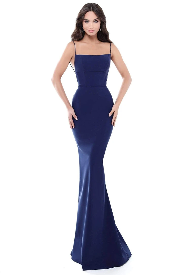 Tarik Ediz - 50512 Straight Across Corset Detailed Mermaid Gown 3 Tarik Ediz - 50512 Straight Across Corset Detailed Mermaid Gown