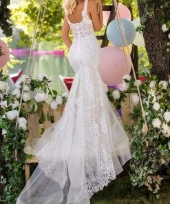 Tarik Ediz - 50641 Embellished Embroidery Sleeveless Mermaid Gown Formal Gowns 9 Tarik Ediz - 50641 Embellished Embroidery Sleeveless Mermaid Gown Formal Gowns