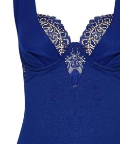 Tarik Ediz - 50684 Lace Bustier Long Mermaid Gown Formal Gowns