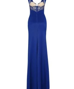 Tarik Ediz - 50684 Lace Bustier Long Mermaid Gown Formal Gowns