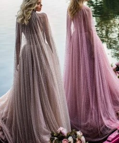 Tarik Ediz - 50764 Embellished Sweetheart Ballgown With Cape 9 Tarik Ediz - 50764 Embellished Sweetheart Ballgown With Cape