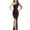Formal Gowns Tarik Ediz - 93614 Embellished Single Long Sleeve Trumpet Dress