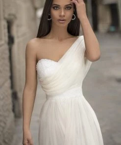 Formal Gowns Tarik Ediz - 93814 Ruched Asymmetrical A-Line Dress 15 Formal Gowns Tarik Ediz - 93814 Ruched Asymmetrical A-Line Dress