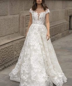 Formal Gowns Tarik Ediz - 93823 Illusion Jewel Ballgown