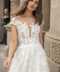 Formal Gowns Tarik Ediz - 93823 Illusion Jewel Ballgown 7 Formal Gowns Tarik Ediz - 93823 Illusion Jewel Ballgown