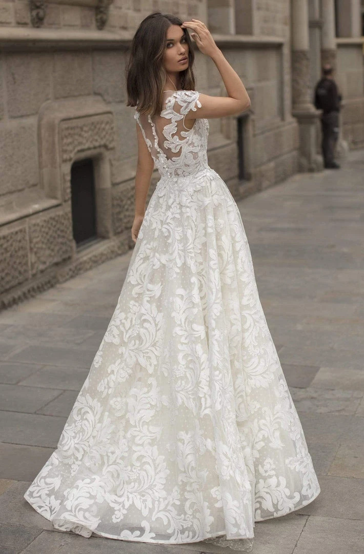 Formal Gowns Tarik Ediz - 93823 Illusion Jewel Ballgown 4 Formal Gowns Tarik Ediz - 93823 Illusion Jewel Ballgown