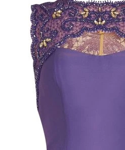 Formal Gowns Tarik Ediz - Bateau Neck Mermaid Gown 50020 14 Formal Gowns Tarik Ediz - Bateau Neck Mermaid Gown 50020