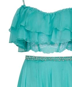 Formal Gowns Tarik Ediz - Beaded Off The Shoulder A-line Dress 50064 27 Formal Gowns Tarik Ediz - Beaded Off The Shoulder A-line Dress 50064