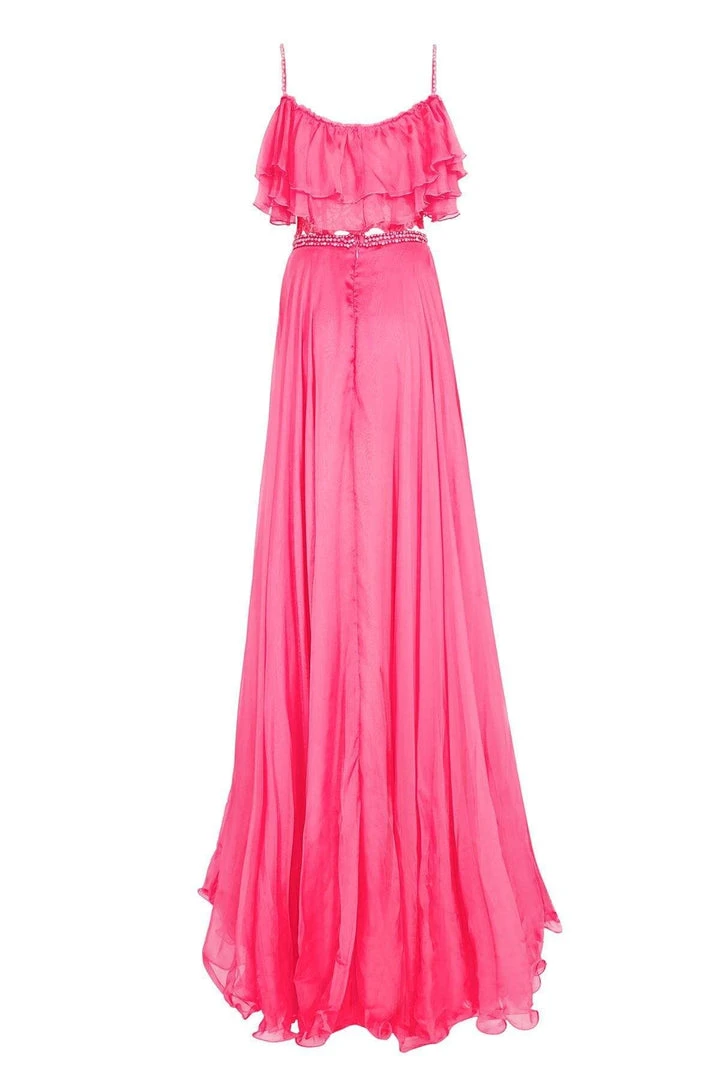 Formal Gowns Tarik Ediz - Beaded Off The Shoulder A-line Dress 50064 17 Formal Gowns Tarik Ediz - Beaded Off The Shoulder A-line Dress 50064