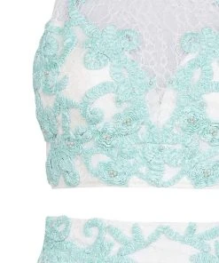 Tarik Ediz - Halter Neck Sheath Dress 90443