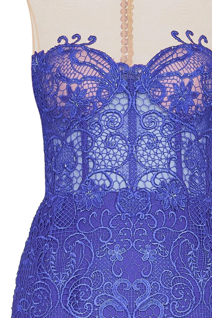 Tarik Ediz - Illusion Jewel Neck Mermaid Dress 50085 9 Tarik Ediz - Illusion Jewel Neck Mermaid Dress 50085