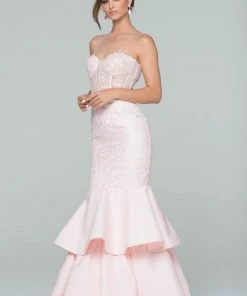 Tarik Ediz - Illusion Jewel Neck Mermaid Dress 50085 15 Tarik Ediz - Illusion Jewel Neck Mermaid Dress 50085