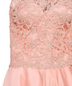 Tarik Ediz - Illusion Neck A-Line Short Dress 90419 Cocktail Dresses