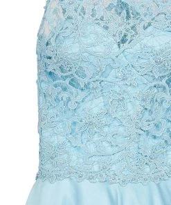 Tarik Ediz - Illusion Neck A-Line Short Dress 90419 Cocktail Dresses