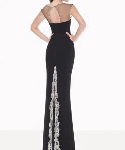 Tarik Ediz - Illusion Sheath Gown 92618 Formal Gowns 9 Tarik Ediz - Illusion Sheath Gown 92618 Formal Gowns