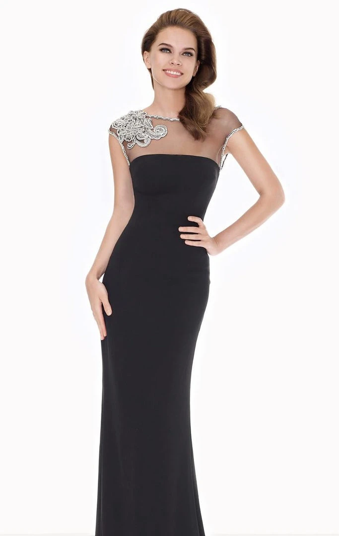 Tarik Ediz - Illusion Sheath Gown 92618 Formal Gowns 6 Tarik Ediz - Illusion Sheath Gown 92618 Formal Gowns