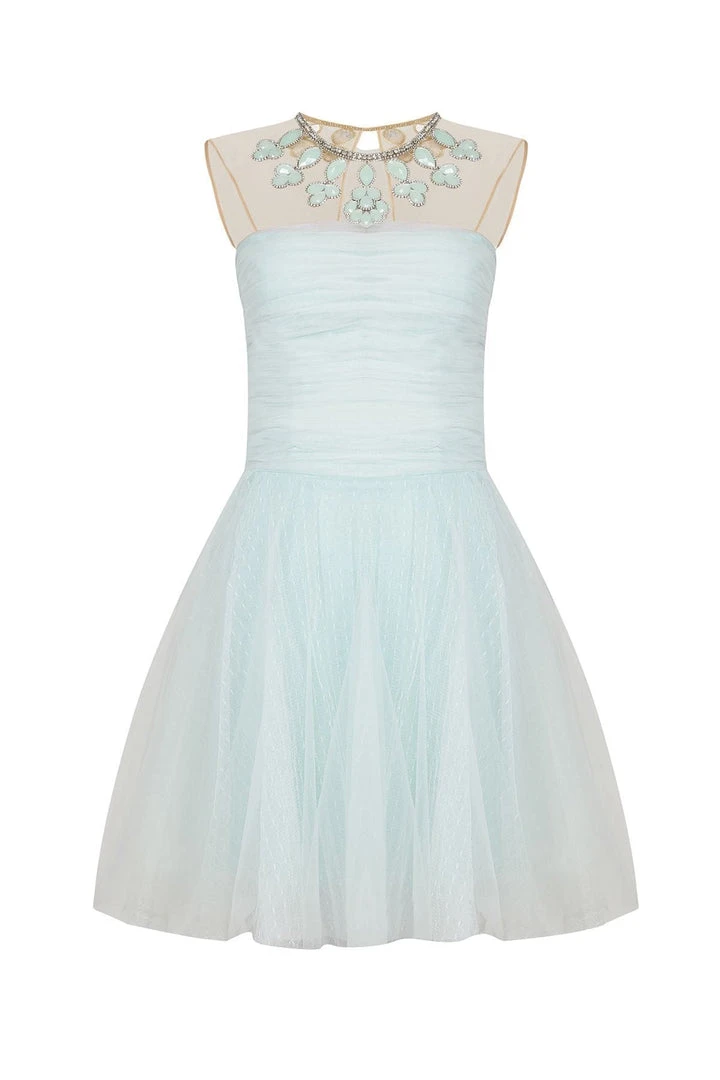 Cocktail Dresses Tarik Ediz - Jewel Accented Short Sweetheart Dress 90357 6 Cocktail Dresses Tarik Ediz - Jewel Accented Short Sweetheart Dress 90357