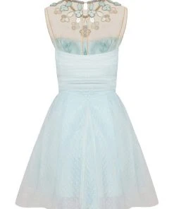 Cocktail Dresses Tarik Ediz - Jewel Accented Short Sweetheart Dress 90357 11 Cocktail Dresses Tarik Ediz - Jewel Accented Short Sweetheart Dress 90357