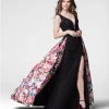 Formal Gowns Tarik Ediz - Lace Floral Long Dress 50024