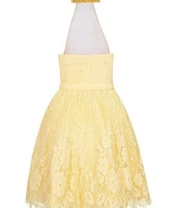 Cocktail Dresses Tarik Ediz - Lace Illusion Halter Neck Dress 50082