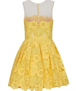 Tarik Ediz - Lace Illusion Jewel Neck A-line Dress 50071 Cocktail Dresses 19 Tarik Ediz - Lace Illusion Jewel Neck A-line Dress 50071 Cocktail Dresses