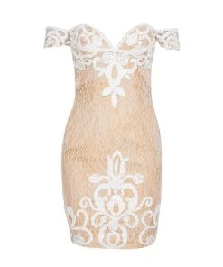 Cocktail Dresses Tarik Ediz - Off Shoulder Short Dress 90455 11 Cocktail Dresses Tarik Ediz - Off Shoulder Short Dress 90455