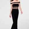Tarik Ediz - Off The Shoulder Sheath Dress 50009 1 Tarik Ediz - Off The Shoulder Sheath Dress 50009