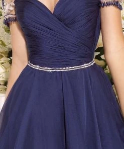 Tarik Ediz - Ruched Cocktail Dress 90380 Cocktail Dresses