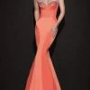 Tarik Ediz - Sculpted Seamed Gown 92488 1 Tarik Ediz - Sculpted Seamed Gown 92488