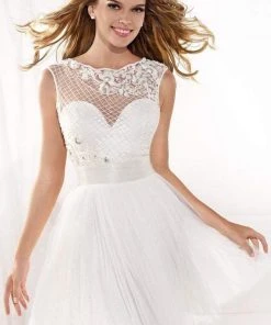 Cocktail Dresses Tarik Ediz - Sleeveless Cocktail Dress 90358