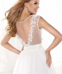 Cocktail Dresses Tarik Ediz - Sleeveless Cocktail Dress 90358