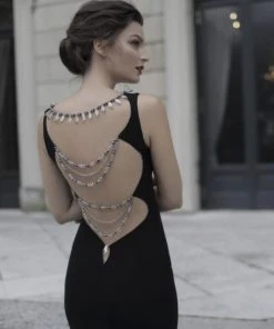 Tarik Ediz - Sleeveless Long Gown 92805 Formal Gowns 5 Tarik Ediz - Sleeveless Long Gown 92805 Formal Gowns