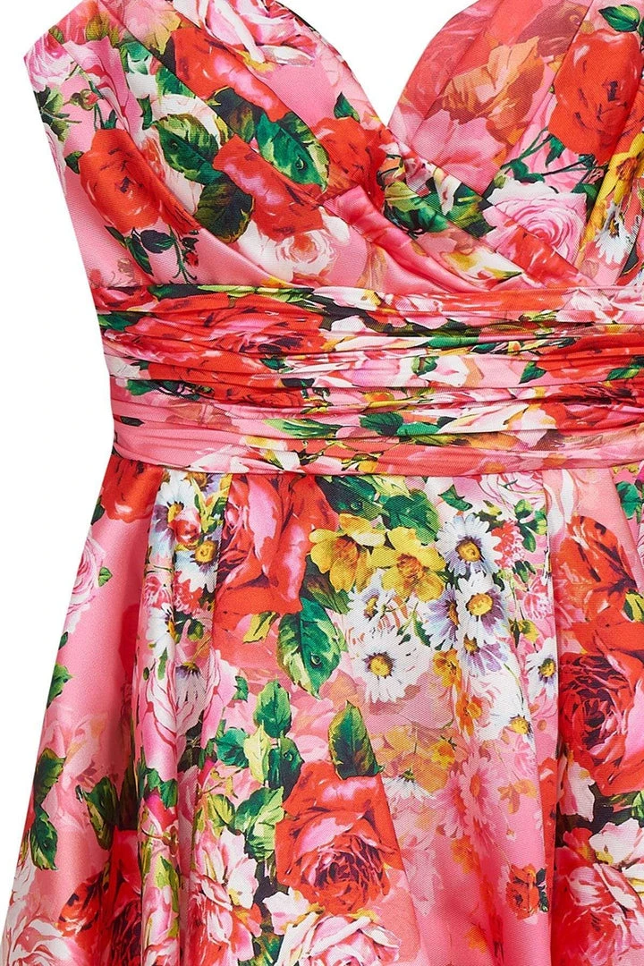 Cocktail Dresses Tarik Ediz - Strapless Cocktail Dress 50093 5 Cocktail Dresses Tarik Ediz - Strapless Cocktail Dress 50093