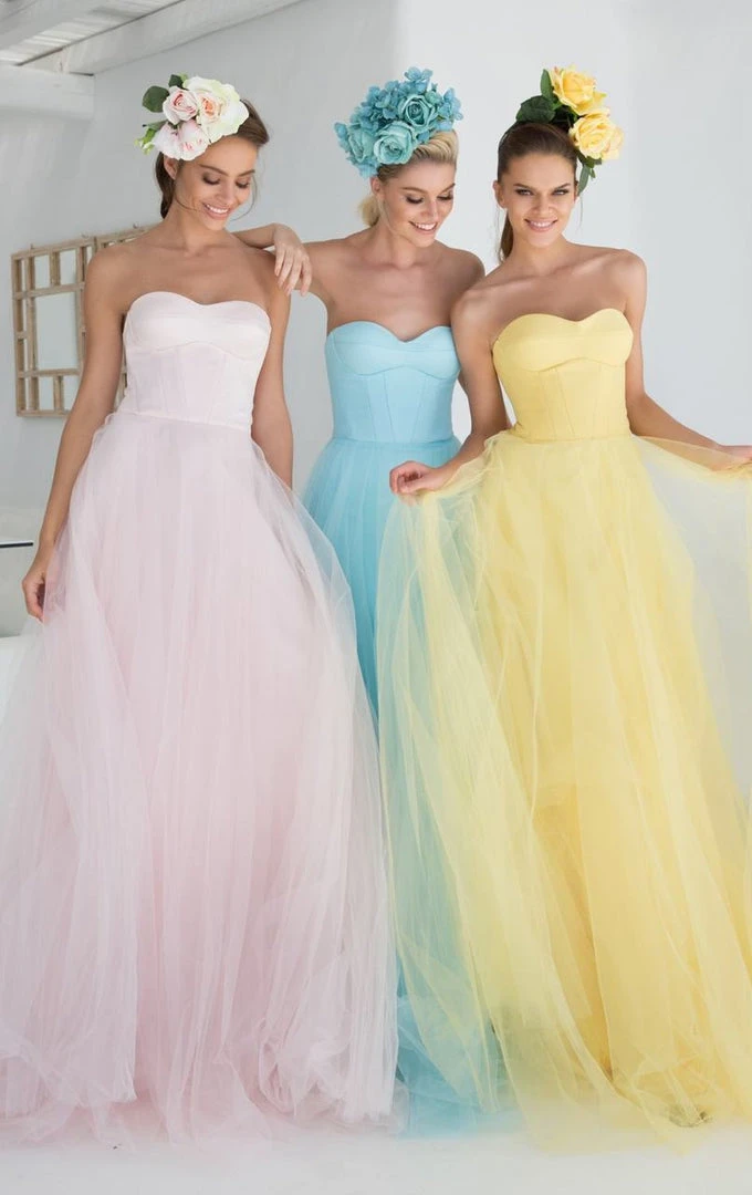 Formal Gowns Tarik Ediz - Sweetheart Gown With Sheer Halter Overlay 92555 9 Formal Gowns Tarik Ediz - Sweetheart Gown With Sheer Halter Overlay 92555