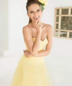 Formal Gowns Tarik Ediz - Sweetheart Gown With Sheer Halter Overlay 92555