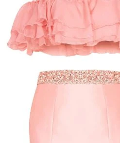 Tarik Ediz - Two-Piece Mermaid Dress 50086