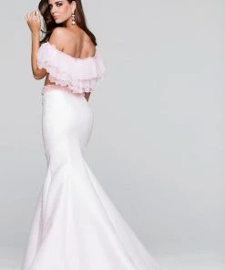 Tarik Ediz - Two-Piece Mermaid Dress 50086