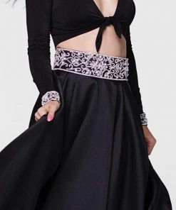 Tarik Ediz - V-Neck A-Line Gown 50018 Formal Gowns 14 Tarik Ediz - V-Neck A-Line Gown 50018 Formal Gowns