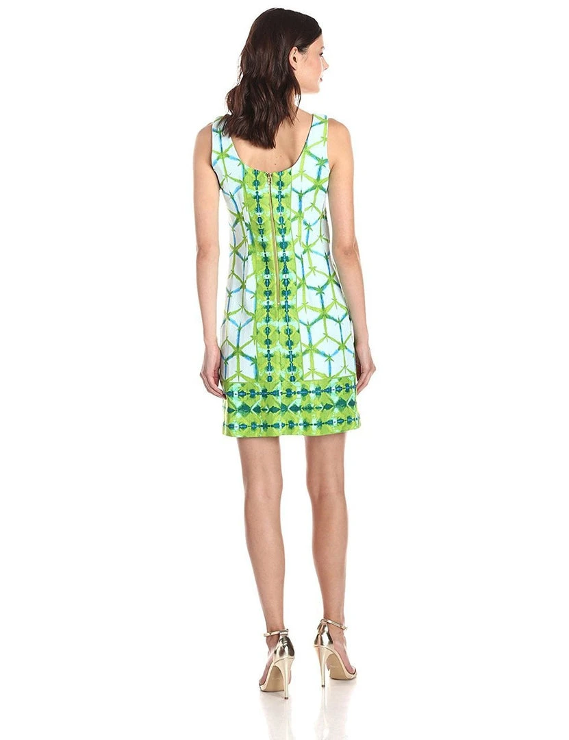 Taylor - 5423M Jewel Printed Sheath Dress Cocktail Dresses 4 Taylor - 5423M Jewel Printed Sheath Dress Cocktail Dresses