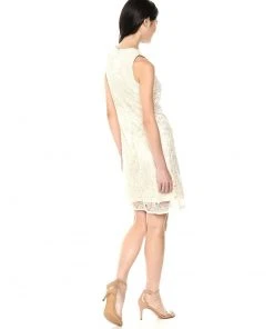 Cocktail Dresses Taylor - 9734M Sequined Mesh Short Sheath Dress