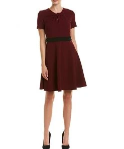 Cocktail Dresses Taylor - 9942M Jewel Short Sleeves A-Line Cocktail Dress