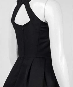 Taylor - Floral Embellished A-line Dress 8769M Cocktail Dresses 5 Taylor - Floral Embellished A-line Dress 8769M Cocktail Dresses