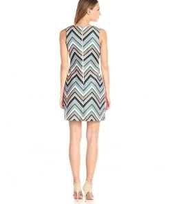 Cocktail Dresses Taylor - Jewel Neck Sheath Dress 8878M