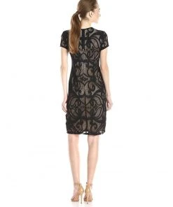 Taylor - Lace Jewel Neck Pencil Cut Dress 5677M