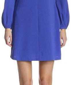 Taylor - V Neck Long Sleeve Shift Dress 5803M