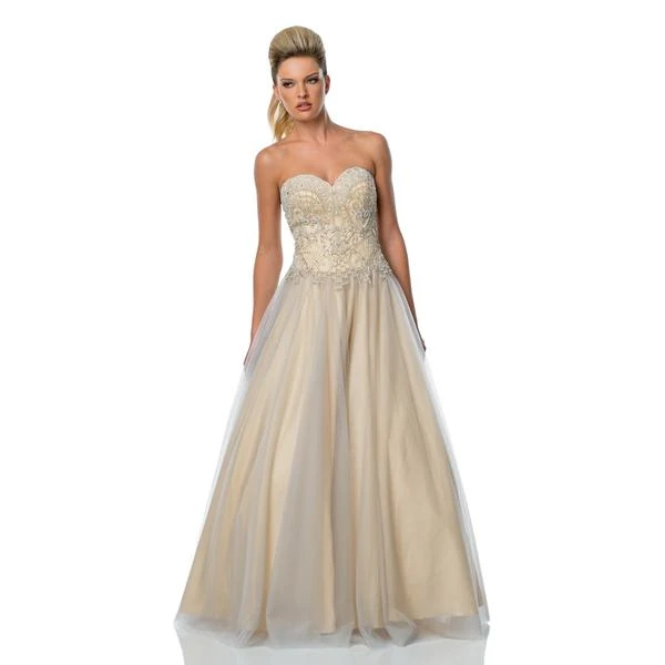 Terani Couture - 15CB03 Bejeweled Sweetheart Ballgown 3 Terani Couture - 15CB03 Bejeweled Sweetheart Ballgown