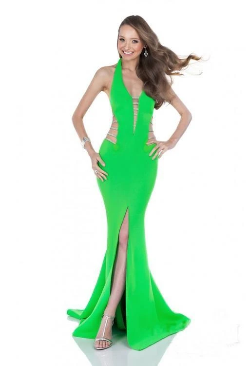 Terani Couture - 1611P0214A Cutout Detailed Mermaid Gown 3 Terani Couture - 1611P0214A Cutout Detailed Mermaid Gown