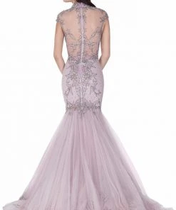 Terani Couture - 1622GL1992 Embellished High Neck Mermaid Gown Formal Gowns 5 Terani Couture - 1622GL1992 Embellished High Neck Mermaid Gown Formal Gowns