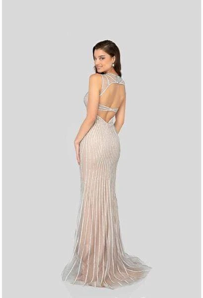 Formal Gowns Terani Couture - 1912P8225 Beaded Sweetheart Sheath Dress 4 Formal Gowns Terani Couture - 1912P8225 Beaded Sweetheart Sheath Dress
